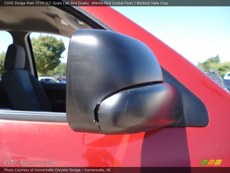 Inferno Red Crystal Pearl / Medium Slate Gray 2006 Dodge Ram 3500 SLT Quad Cab 4x4 Dually