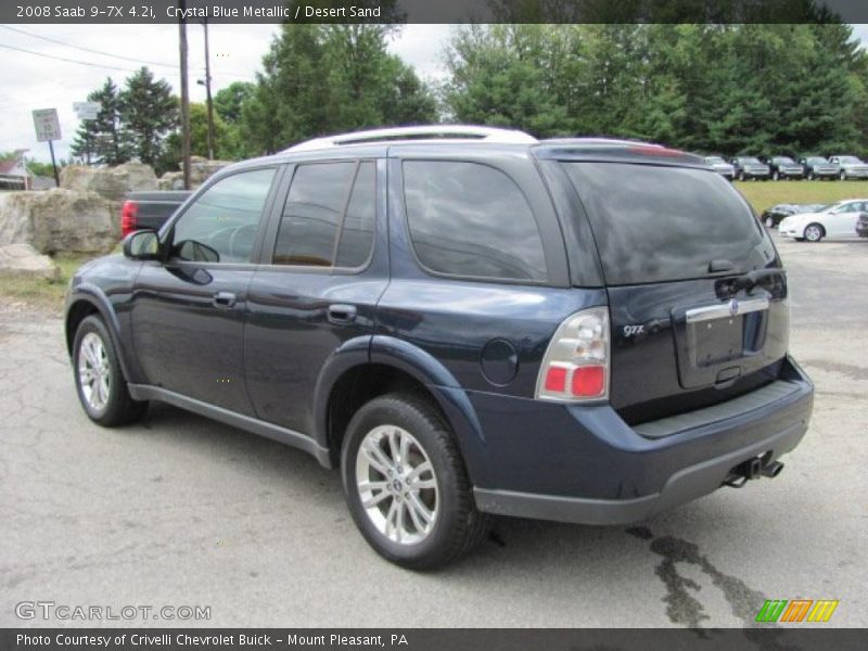 Crystal Blue Metallic / Desert Sand 2008 Saab 9-7X 4.2i