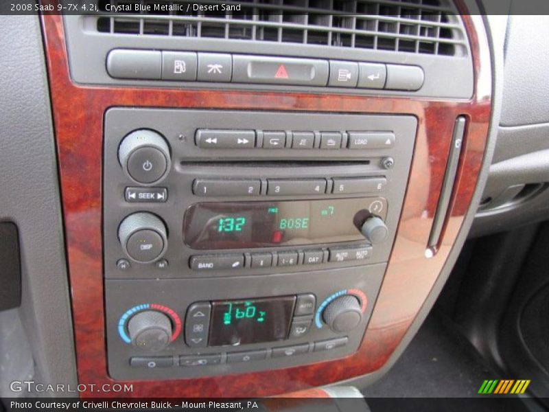 Crystal Blue Metallic / Desert Sand 2008 Saab 9-7X 4.2i