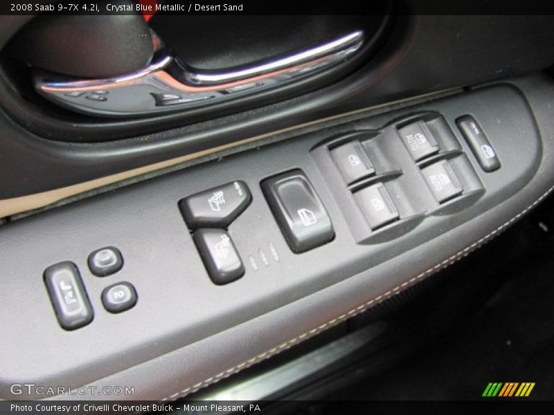 Crystal Blue Metallic / Desert Sand 2008 Saab 9-7X 4.2i