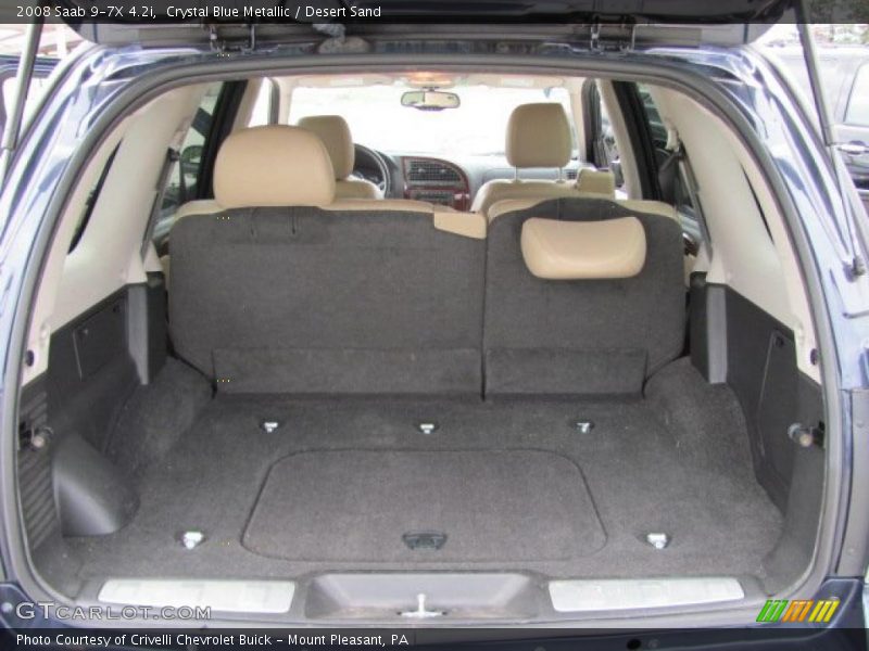 Crystal Blue Metallic / Desert Sand 2008 Saab 9-7X 4.2i