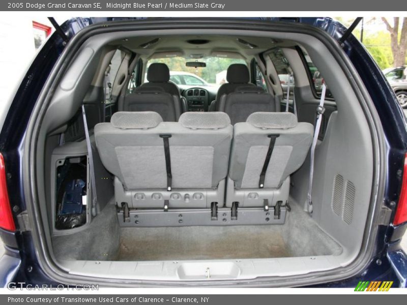 Midnight Blue Pearl / Medium Slate Gray 2005 Dodge Grand Caravan SE