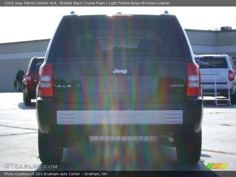 Brilliant Black Crystal Pearl / Light Pebble Beige McKinley Leather 2009 Jeep Patriot Limited 4x4