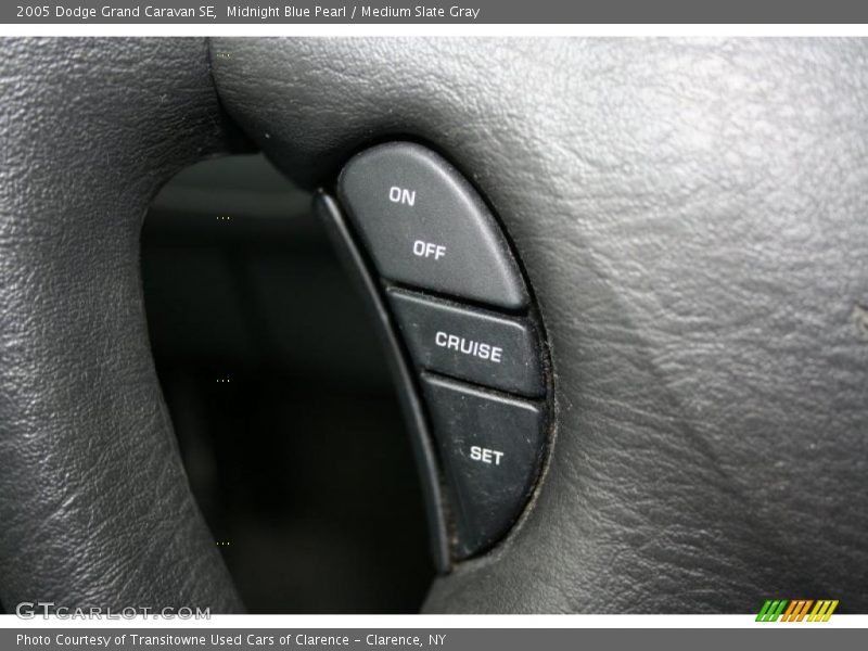 Midnight Blue Pearl / Medium Slate Gray 2005 Dodge Grand Caravan SE