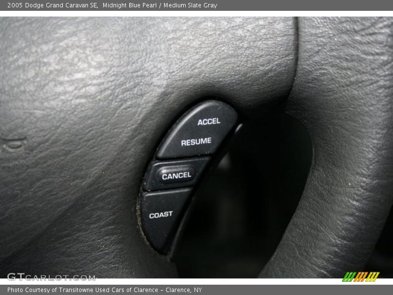 Midnight Blue Pearl / Medium Slate Gray 2005 Dodge Grand Caravan SE