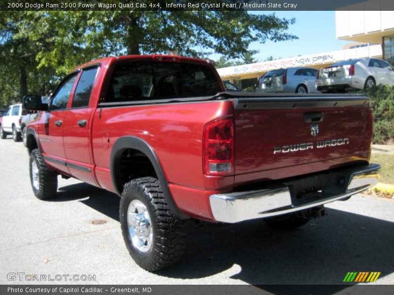 Inferno Red Crystal Pearl / Medium Slate Gray 2006 Dodge Ram 2500 Power Wagon Quad Cab 4x4