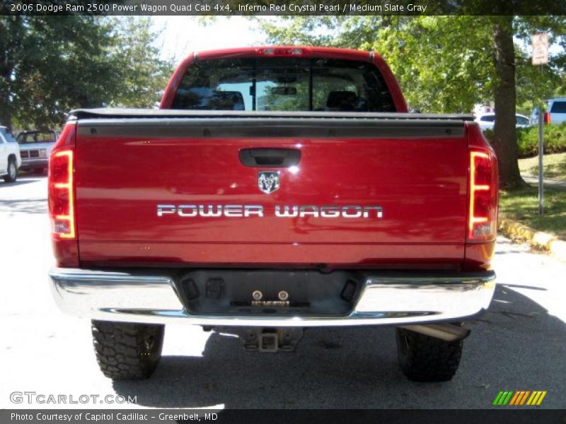 Inferno Red Crystal Pearl / Medium Slate Gray 2006 Dodge Ram 2500 Power Wagon Quad Cab 4x4