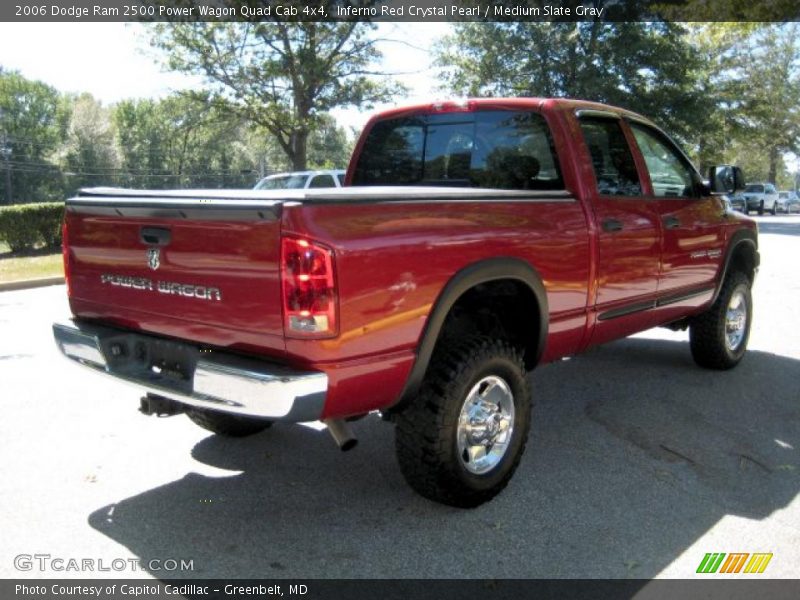 Inferno Red Crystal Pearl / Medium Slate Gray 2006 Dodge Ram 2500 Power Wagon Quad Cab 4x4