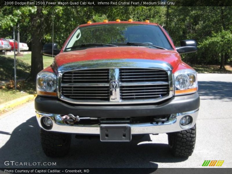 Inferno Red Crystal Pearl / Medium Slate Gray 2006 Dodge Ram 2500 Power Wagon Quad Cab 4x4