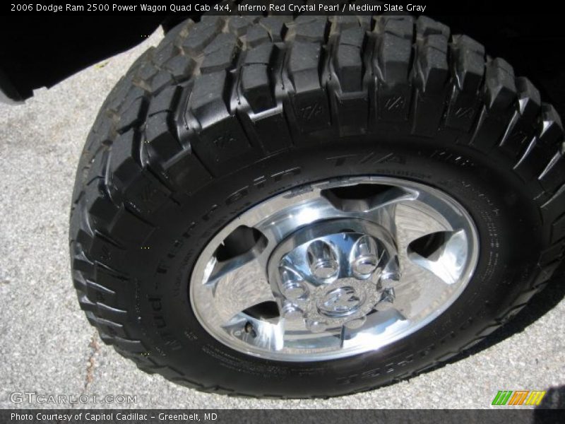 Inferno Red Crystal Pearl / Medium Slate Gray 2006 Dodge Ram 2500 Power Wagon Quad Cab 4x4