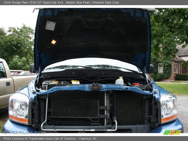 Atlantic Blue Pearl / Medium Slate Gray 2006 Dodge Ram 2500 SLT Quad Cab 4x4