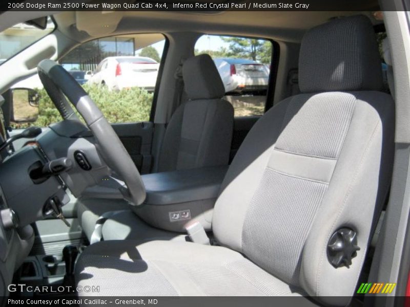 Inferno Red Crystal Pearl / Medium Slate Gray 2006 Dodge Ram 2500 Power Wagon Quad Cab 4x4