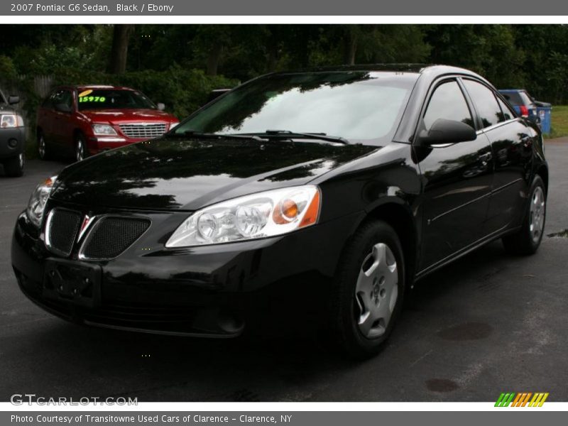 Black / Ebony 2007 Pontiac G6 Sedan