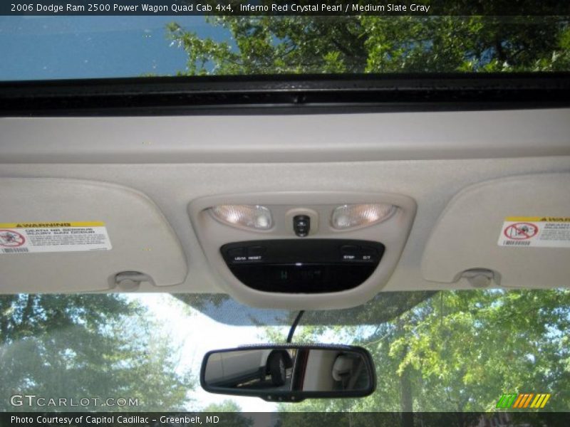 Inferno Red Crystal Pearl / Medium Slate Gray 2006 Dodge Ram 2500 Power Wagon Quad Cab 4x4