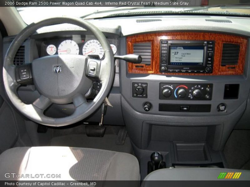 Inferno Red Crystal Pearl / Medium Slate Gray 2006 Dodge Ram 2500 Power Wagon Quad Cab 4x4