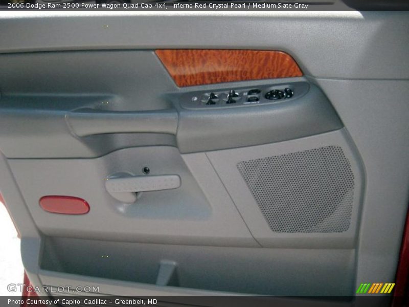Inferno Red Crystal Pearl / Medium Slate Gray 2006 Dodge Ram 2500 Power Wagon Quad Cab 4x4