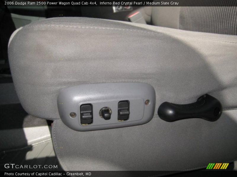 Inferno Red Crystal Pearl / Medium Slate Gray 2006 Dodge Ram 2500 Power Wagon Quad Cab 4x4