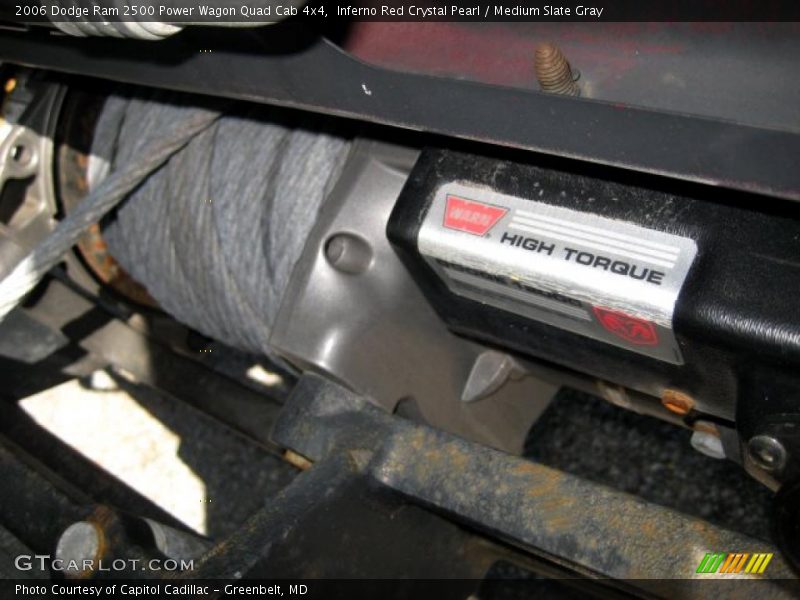 Inferno Red Crystal Pearl / Medium Slate Gray 2006 Dodge Ram 2500 Power Wagon Quad Cab 4x4