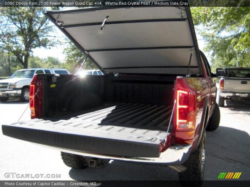 Inferno Red Crystal Pearl / Medium Slate Gray 2006 Dodge Ram 2500 Power Wagon Quad Cab 4x4