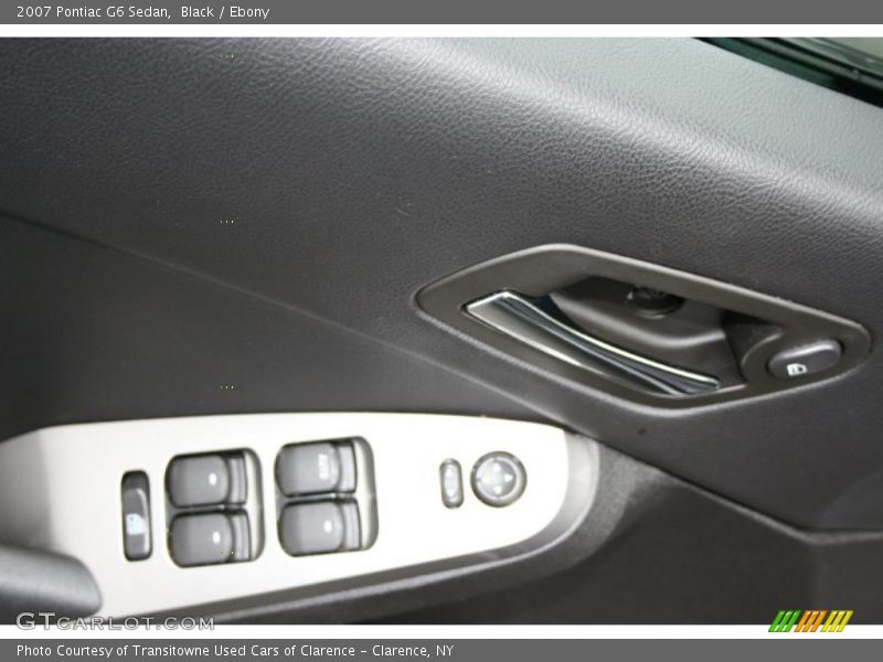 Black / Ebony 2007 Pontiac G6 Sedan