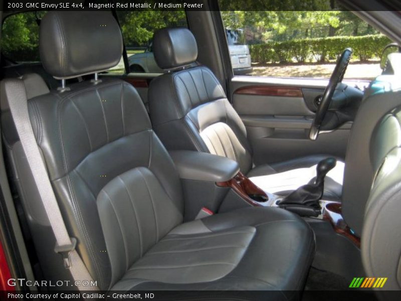 Magnetic Red Metallic / Medium Pewter 2003 GMC Envoy SLE 4x4