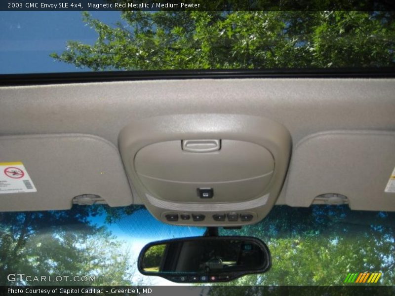 Magnetic Red Metallic / Medium Pewter 2003 GMC Envoy SLE 4x4