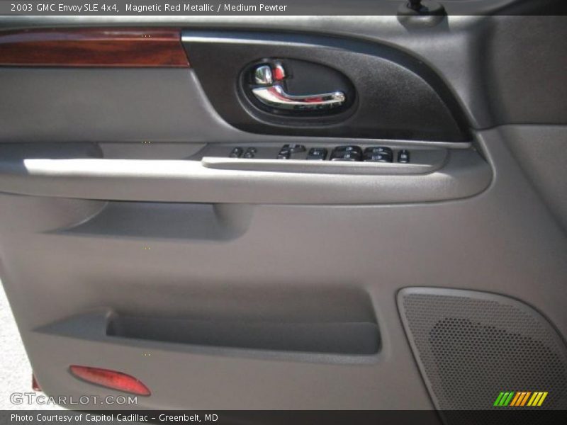 Magnetic Red Metallic / Medium Pewter 2003 GMC Envoy SLE 4x4