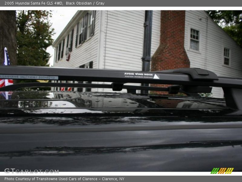 Black Obsidian / Gray 2005 Hyundai Santa Fe GLS 4WD