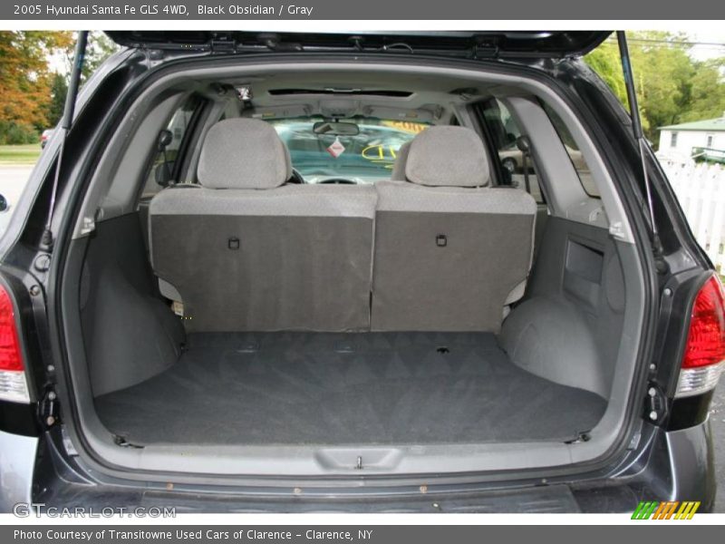 Black Obsidian / Gray 2005 Hyundai Santa Fe GLS 4WD