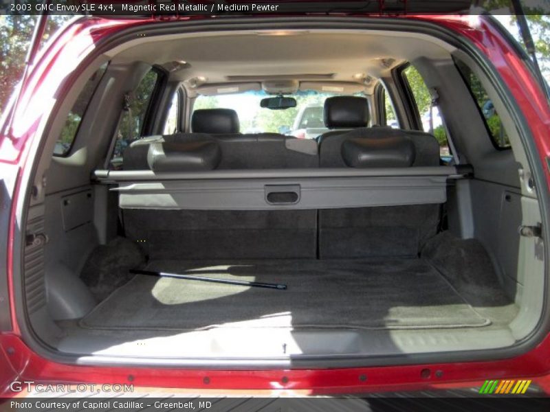 Magnetic Red Metallic / Medium Pewter 2003 GMC Envoy SLE 4x4