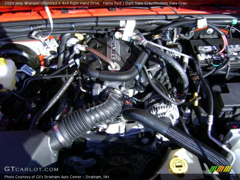 Flame Red / Dark Slate Gray/Medium Slate Gray 2009 Jeep Wrangler Unlimited X 4x4 Right Hand Drive