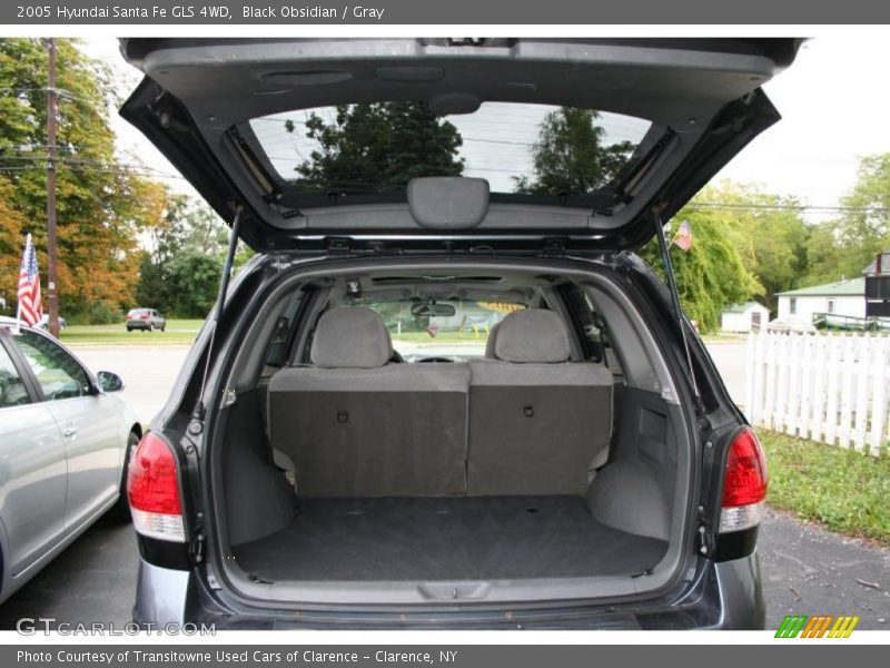 Black Obsidian / Gray 2005 Hyundai Santa Fe GLS 4WD