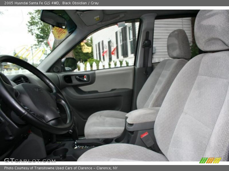 Black Obsidian / Gray 2005 Hyundai Santa Fe GLS 4WD