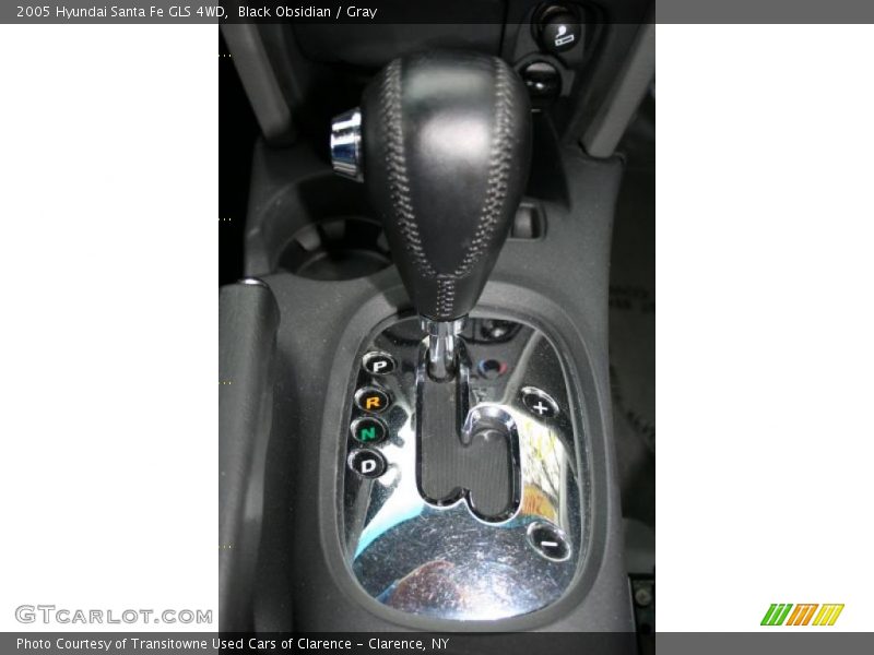 Black Obsidian / Gray 2005 Hyundai Santa Fe GLS 4WD