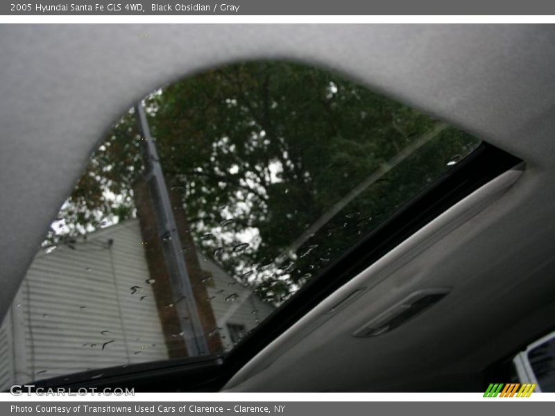 Black Obsidian / Gray 2005 Hyundai Santa Fe GLS 4WD