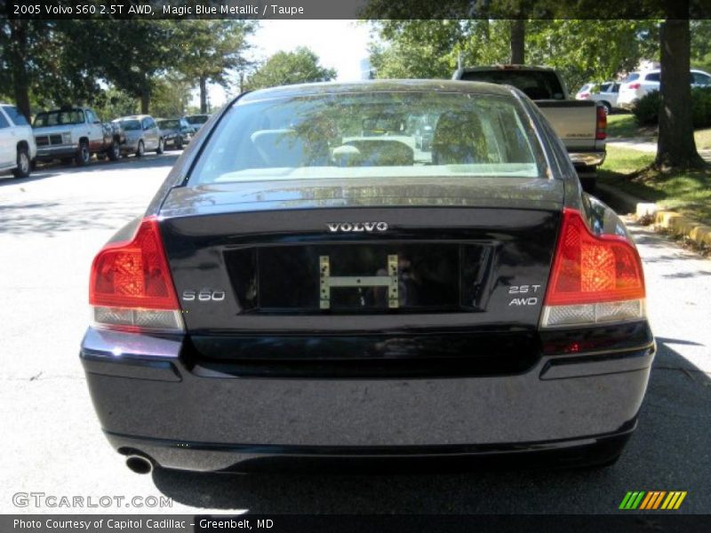 Magic Blue Metallic / Taupe 2005 Volvo S60 2.5T AWD