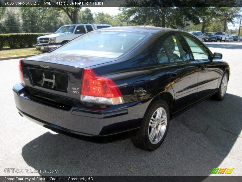 Magic Blue Metallic / Taupe 2005 Volvo S60 2.5T AWD