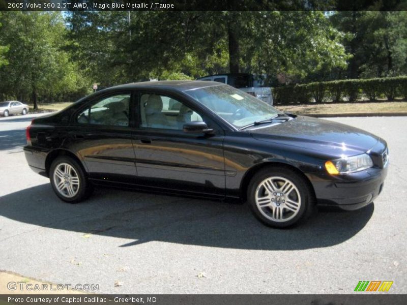 Magic Blue Metallic / Taupe 2005 Volvo S60 2.5T AWD
