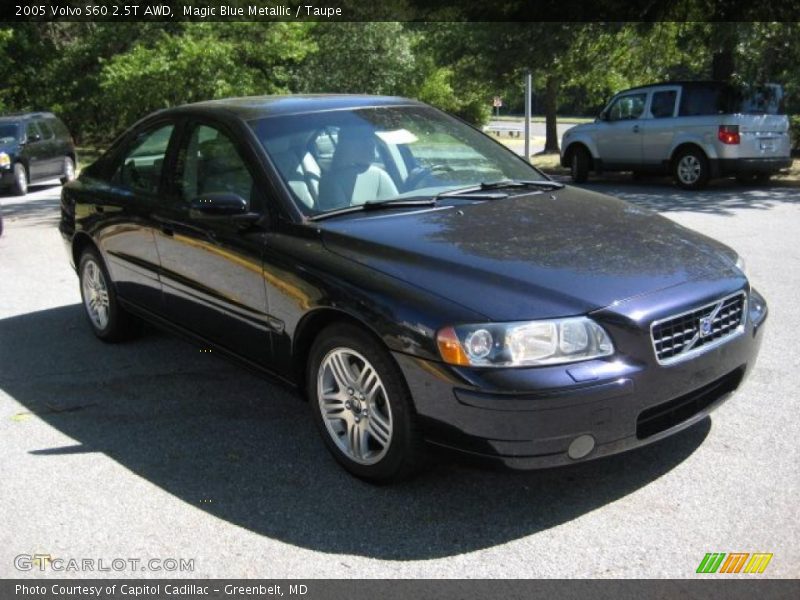 Magic Blue Metallic / Taupe 2005 Volvo S60 2.5T AWD