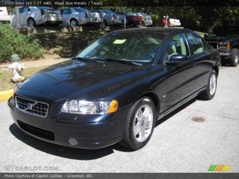 Magic Blue Metallic / Taupe 2005 Volvo S60 2.5T AWD