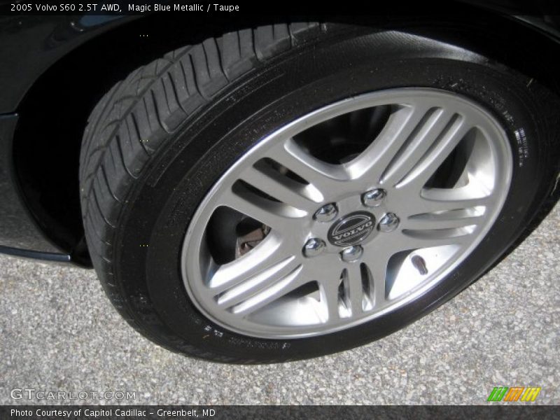 Magic Blue Metallic / Taupe 2005 Volvo S60 2.5T AWD