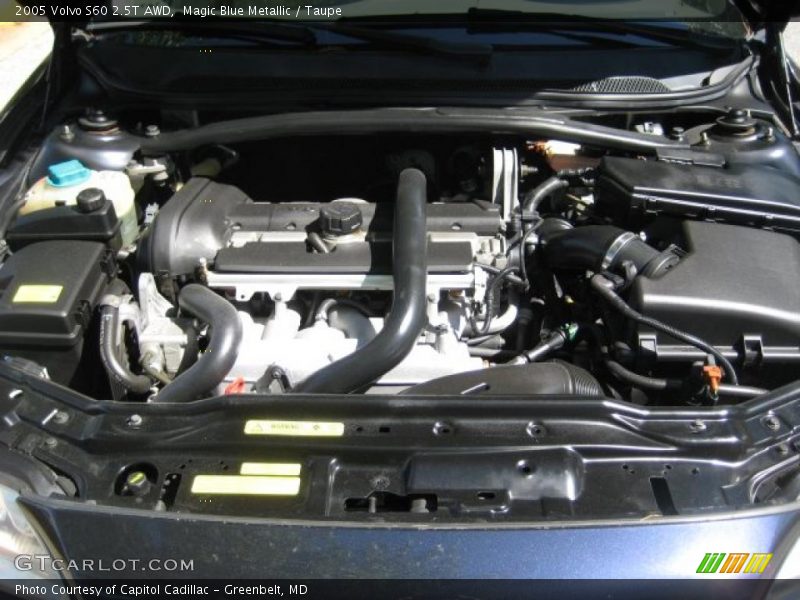 Magic Blue Metallic / Taupe 2005 Volvo S60 2.5T AWD