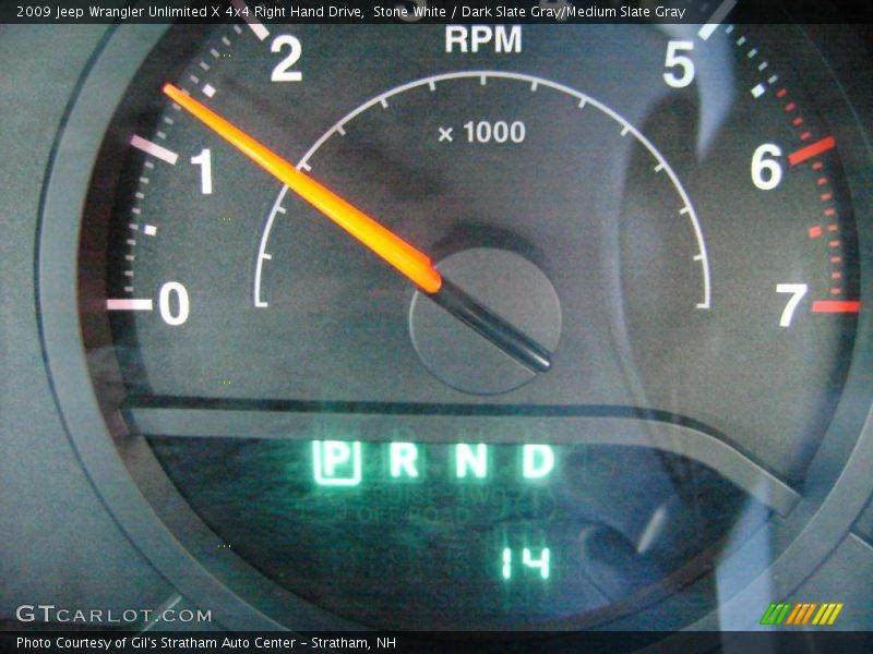 Stone White / Dark Slate Gray/Medium Slate Gray 2009 Jeep Wrangler Unlimited X 4x4 Right Hand Drive