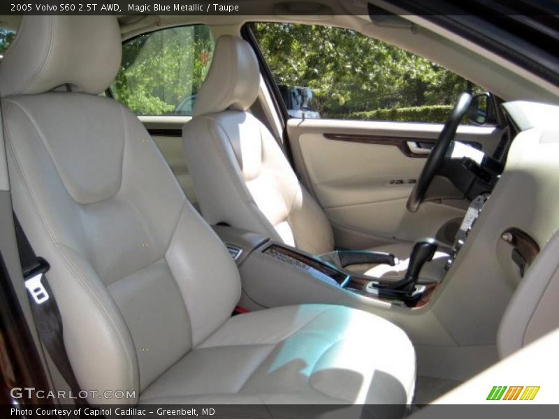Magic Blue Metallic / Taupe 2005 Volvo S60 2.5T AWD