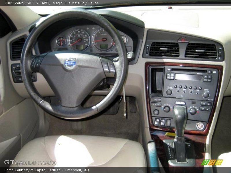 Magic Blue Metallic / Taupe 2005 Volvo S60 2.5T AWD