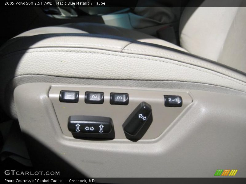 Magic Blue Metallic / Taupe 2005 Volvo S60 2.5T AWD