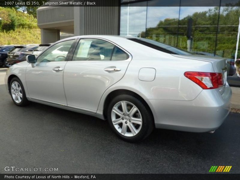 Tungsten Silver Metallic / Black 2007 Lexus ES 350