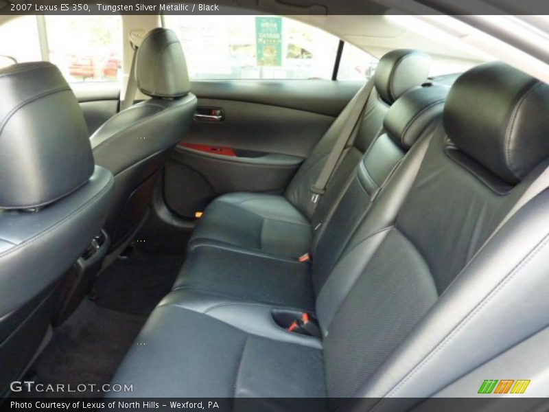 Tungsten Silver Metallic / Black 2007 Lexus ES 350