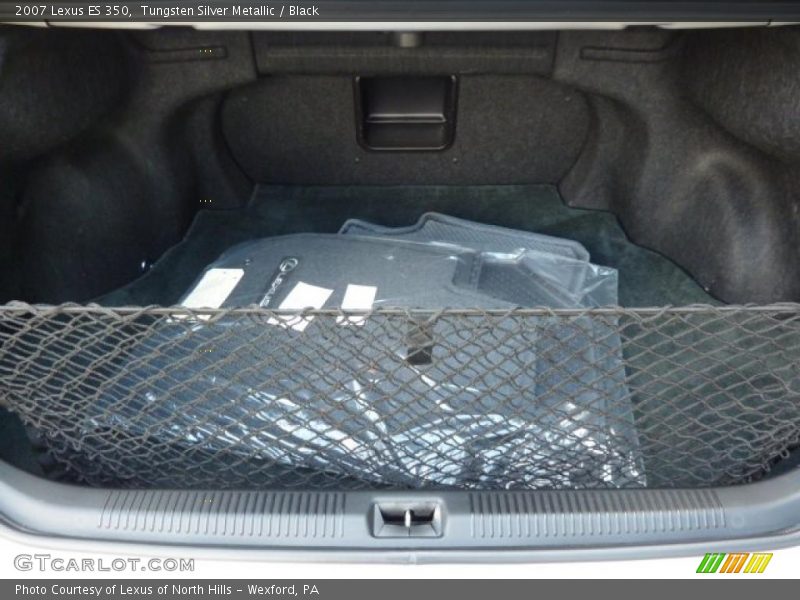 Tungsten Silver Metallic / Black 2007 Lexus ES 350