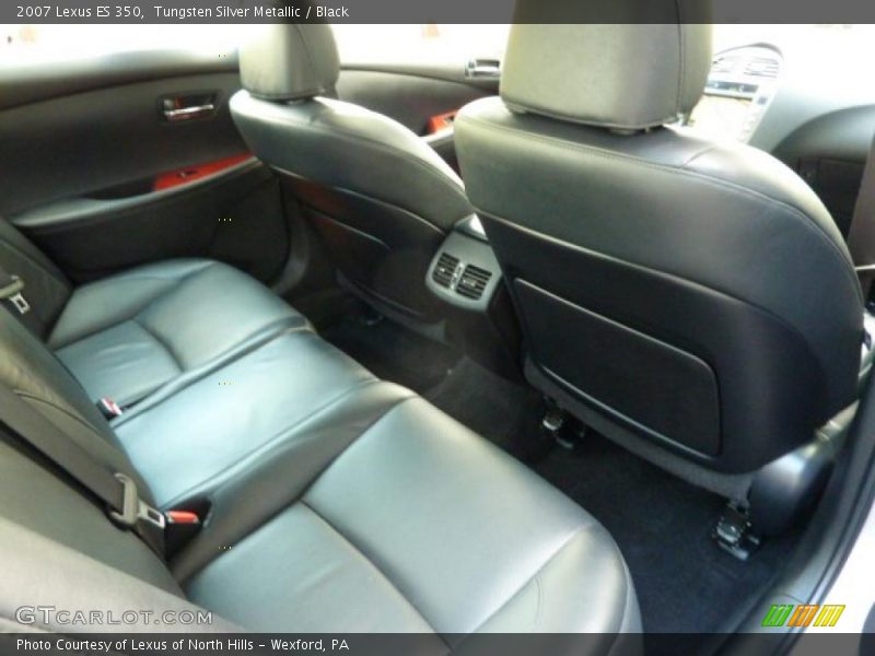 Tungsten Silver Metallic / Black 2007 Lexus ES 350